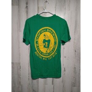 Manfish Brewing Men's Small Green Tee